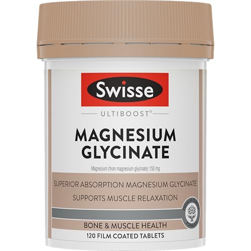 Swisse Ultiboost Magnesium Glycinate 120 Tablets