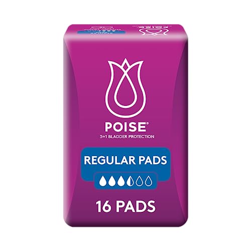 Poise Pads For Bladder Leaks Regular 16 Count