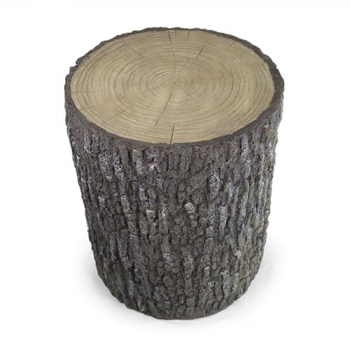Aquascape Faux Oak Stump Cover for Yard, Landscape, and Garden | 78259 18.5-inches H x 15-inches Dia.