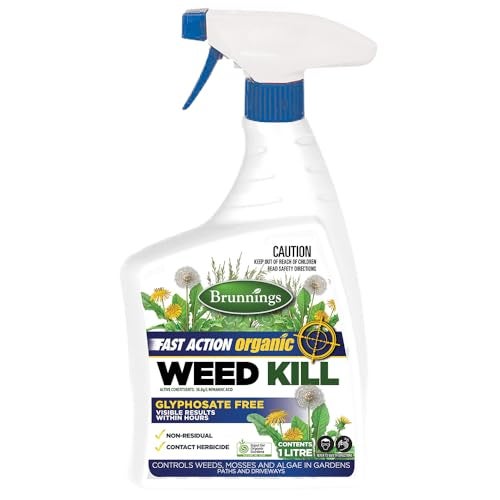 Brunnings Organic Fast Action Ready to Use Weed Killer 1 Litre