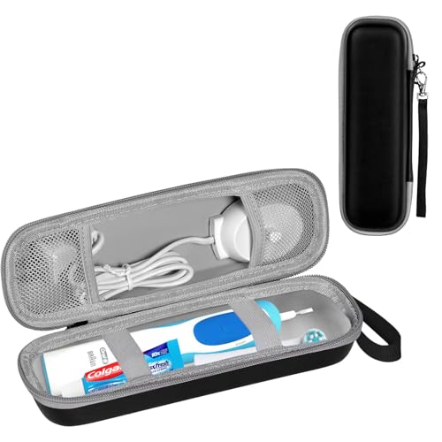 Toothbrush Travel Case for Oral-B Pro 1000 5000 7500 7000 6000 9600 / Philips for Sonicare for ProtectiveClean 4100 6100 5100 6500 7500 Electric Toothbrush, (CASE ONLY!) Portable Protective Container