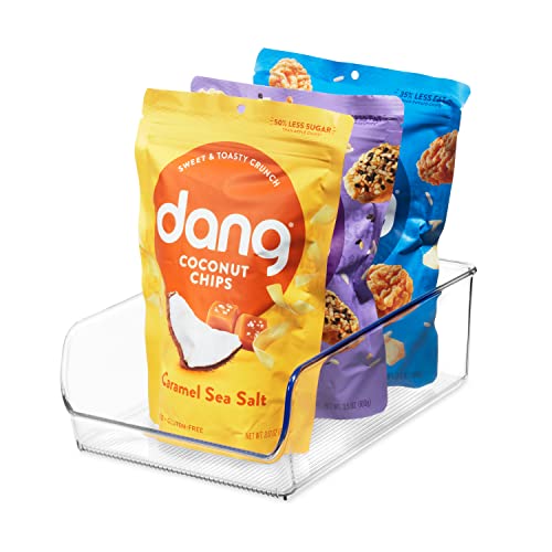 InterDesign Linus Kitchen, Pantry, Refrigerator, Freezer Storage Container, Large, Clear