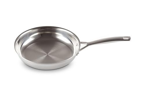 Le Creuset Classic 3 Ply Uncoated Fry Pan, 24 cm