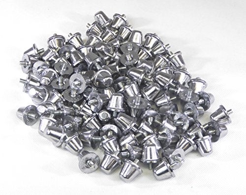 Cartasport Unisex's Aluminium Rugby Studs (in 100's), Silver, 18 mm