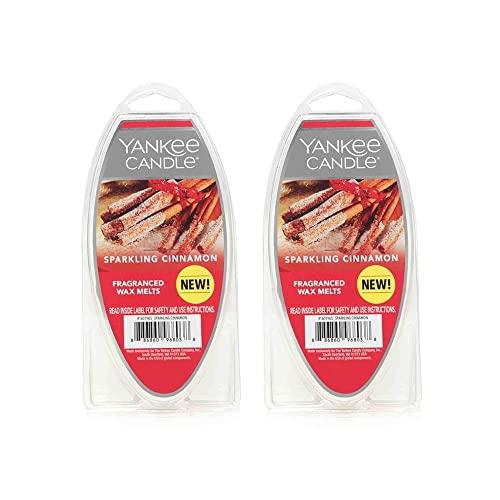 Yankee Candle Set of 2 Sparkling Cinnamon Fragranced Wax Melts