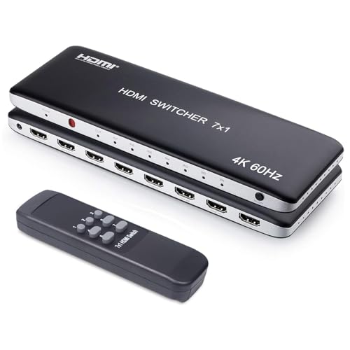 HDMI Switcher 5x1 Amplifier Switch 5 Ports