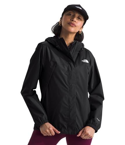 THE NORTH FACE Women's Waterproof Antora Jacket (Standard and Plus Size), TNF Black-NPF, Small
