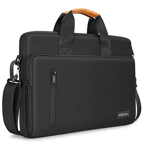 KIZUNA Laptop Bag Case 17 Inch Shoulder Messenger Sleeve Briefcase Handbag For LG gram 17/Predator PH717-71-746/Dell G7/17.3" HP ProBook 470/17.3" Lenovo Ideapad700/Y700/DELL Precision 7710,Black