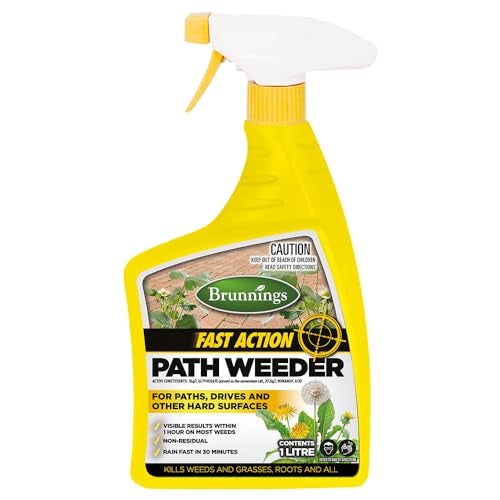 Brunnings Fast Action Ready to Use Path Weed Killer 1 Litre