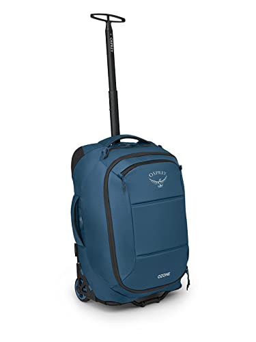 Osprey Ozone 2-Wheel 40L/21.5" Carry-On Luggage, Coastal Blue, One Size