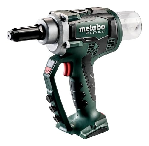 Metabo NP 18 LTX BL 5.0 Cordless 18V Blind Rivet Gun (Skin Only)