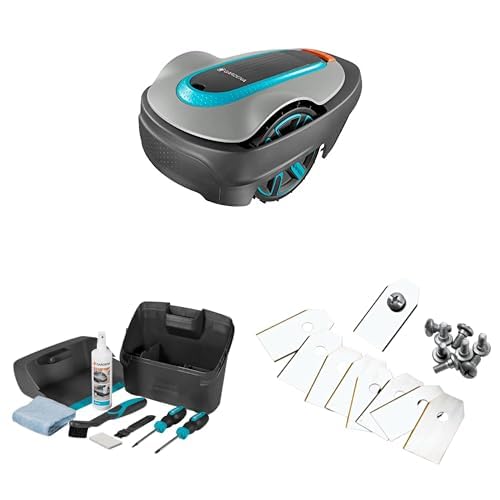 GARDENA SILENO City 500 Robotic Lawnmower and Accessories