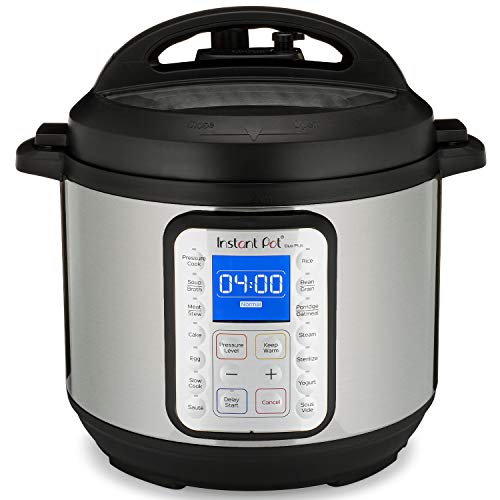 Instant Pot 9-in-1 Duo Plus 5.7L Electric Pressure Cooker. 13 Smart Programs: Pressure Cooker, Rice Cooker, Slow Cooker, Steriliser, Sauté Pan