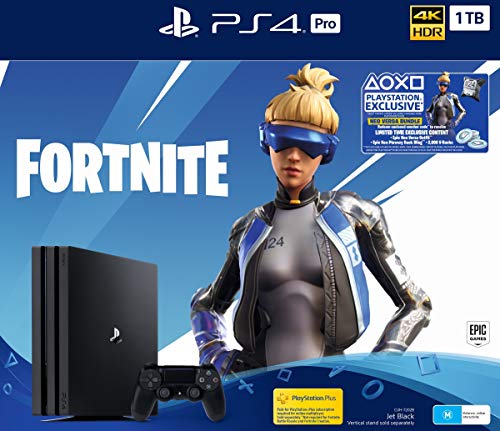 PlayStation 4 Pro 1TB Console Fortnite Neo Versa Bundle + 2000 V-Bucks