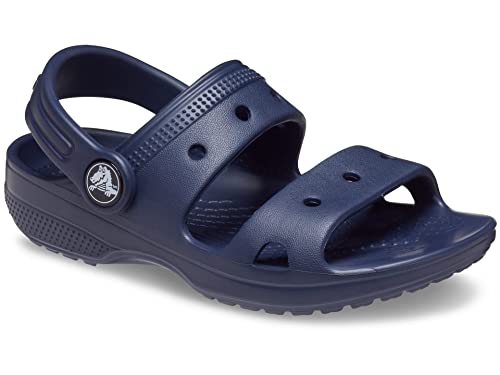 Crocs Kids Classic Sandal, Navy, C5