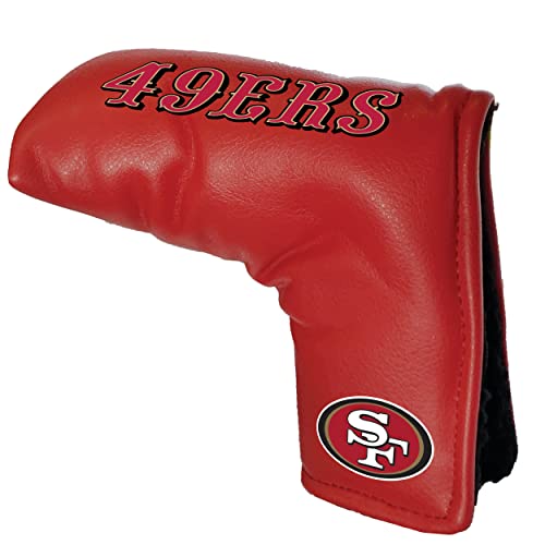 Team Golf NFL SAN Francisco 49ERS Tour Blade Putter Cover - Printed Team Golf NFL Tour Blade Putter Cover, Fits Most Blade Putters, Scotty Cameron, Taylormade, Odyssey, Titleist, Ping, Callaway