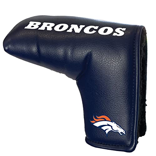 Team Golf NFL Denver Broncos Tour Blade Putter Cover - Printed Team Golf NFL Tour Blade Putter Cover, Fits Most Blade Putters, Scotty Cameron, Taylormade, Odyssey, Titleist, Ping, Callaway