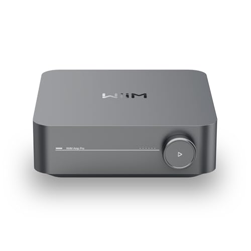 WiiM Amp Pro Streaming Amplifier for TV, Music & Passive Speakers