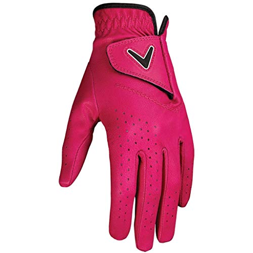CALLAWAY Women's Gloves, Pink, Small