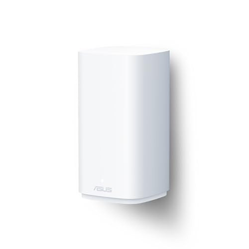 ASUS ZenWiFi BD4 Outdoor Dual-Band WiFi 7 Mesh, 3600 Mbps, 2450 sq. ft., Dual 2.5G Ports, IP65, PoE Powered, Wall and Pole Mount, Security and Parental Controls Included, Smart Home Master SSIDs