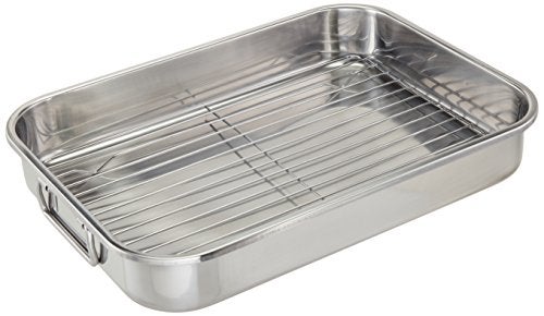 ExcelSteel 593 Roasting Pan, Stainless