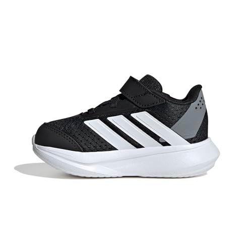 Adidas Sportswear Duramo 2.0 Kids Shoes, Core Black/White/White/Grey, 2 US Big Kid