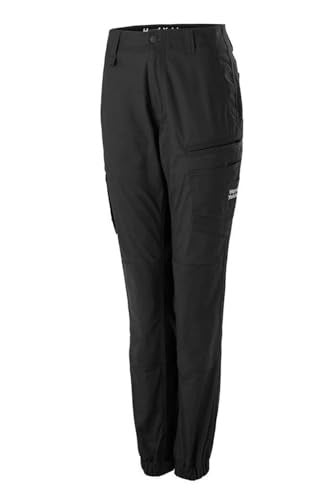 Hard Yakka Women's Raptor Cuff Pant, Black, Size 14