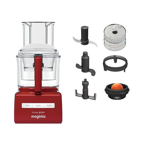 Magimix 5200XL Food Processor, Red