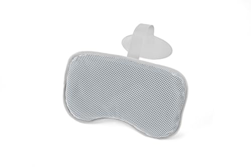 Bestway Lay-Z-Spa Padded Pillow, Hot Tub Head Rest, Neck and Head Support for Hot Tub, Hot Tub Accessory, Set of 2,Grey,60316