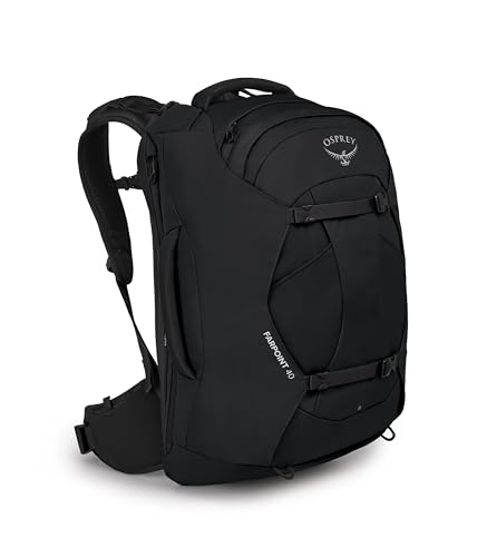 Osprey Farpoint 40L Men's Travel Backpack, Black
