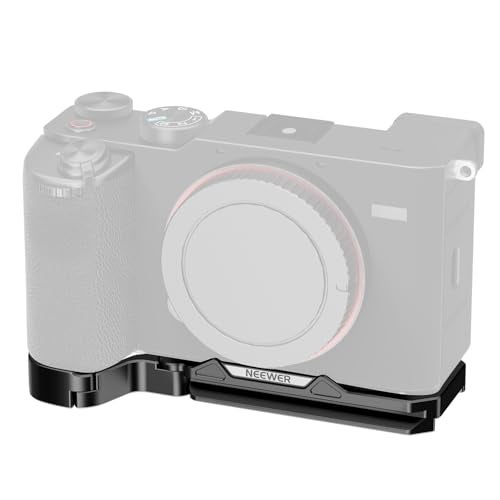 NEEWER Baseplate for a7C II/a7CR, Formfitting Arca Type Camera Bottm Plate with 1/4" & 3/8" Threads Compatible with Sony a7C II a7CR DJI RS4 PRO RS3 PRO RS2 RSC2, CA131