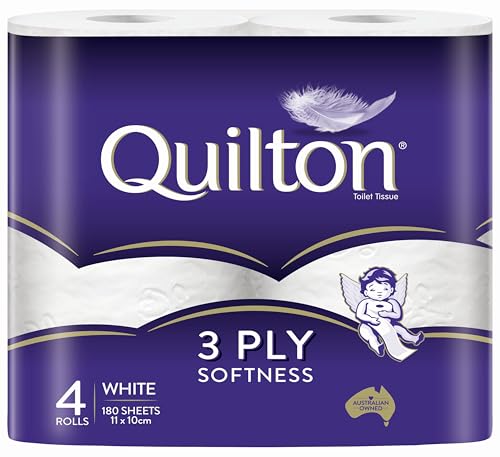 Quilton 3-Ply Toilet Tissue 4 Pack