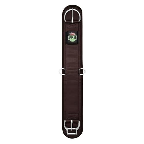 Weaver Leather Neoprene Straight Smart Cinch, Brown, 24"