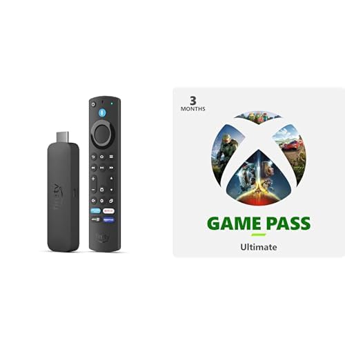 Gaming Bundle | Fire TV Stick 4K Max and Xbox Game Pass Ultimate | Have a Fire TV Stick 4K Max? You can play Xbox.