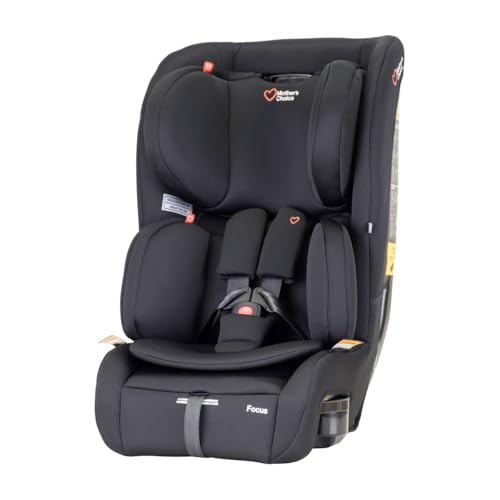 Mother's Choice Focus: The Ultimate Forward-Facing Harnessed Car Seat for 6 Months to 8 Years - Secure, Comfortable, and Conveniently Adjustable