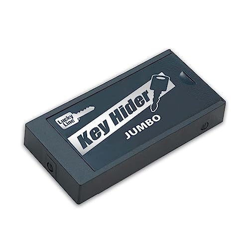 Lucky Line Jumbo Magnetic Key Hider, Case Holder for Larger Keys and Transponders (91501)