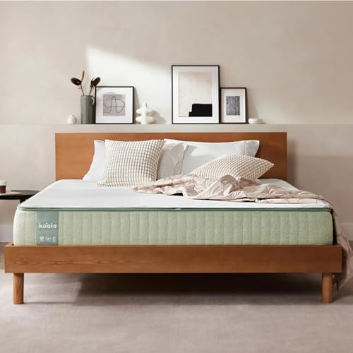 Koala Queen Mattress, 25cm Thickness with 7cm Kloudcell Comfort Layer, 3-Zone Support and Carbon-Zero Tencel, Medium-Firm and Firm Bed, 10Yrs Warranty, Mattress in a Box