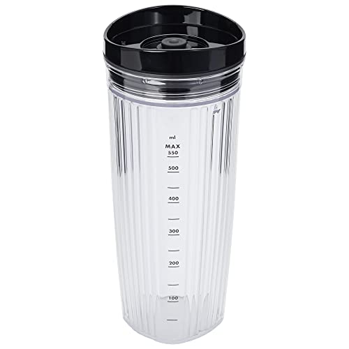 ZWILLING Enfinigy Personal Blender Jar with Drinking Lid and Vacuum Lid - Black