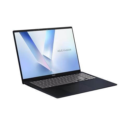 ASUS Vivobook 16 F1607QA-MB082W, 16.0" WUXGA Laptop, Snapdragon X X1 26 100 Processor, LPDDR5X 16GB Ram, 512GB SSD, Qualcomm Adreno Graphics, Windows 11 Home, Quiet Blue.