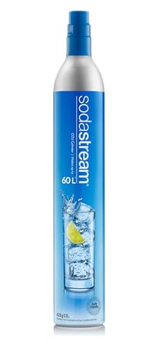 Sodastream - 60L Spare CO2 Cylinder | Create Sparkling Water in Seconds | Always have a spare on hand to keep your drinks sparkling | Up to 60L of sparkling water from each CO2 Cylinder