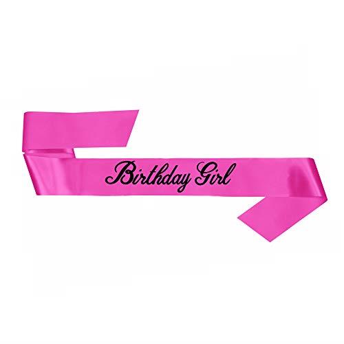 Amscan Pink Birthday Girl Sash