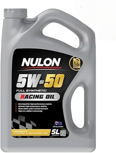 Nulon Full Synthetic 5W-50 Racing Oil 5 Litre