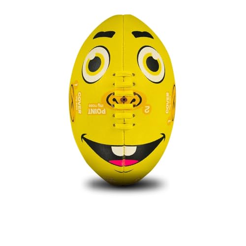 Sherrin Face Footys All Surface Football, Yellow, Size 1