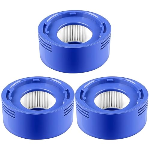 Hygieia 3 Pack HEPA Filters for Dyson V7 & V8 Cordless Stick Vacuums – Replacement Filter for Part 967478-01, V7 V8 Post Filter for Dyson Vacuum Cleaners