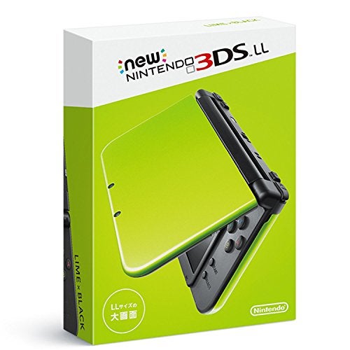 New Nintendo 3DS LL Lime × Black Japanese ver. (Japanese Imported Version - only plays Japanese version games) [Japan Import]
