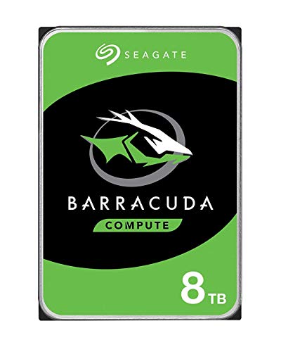 Seagate Barracuda Internal Hard Drive 8TB SATA 6Gb/s 256MB Cache 3.5-Inch (ST8000DM004)
