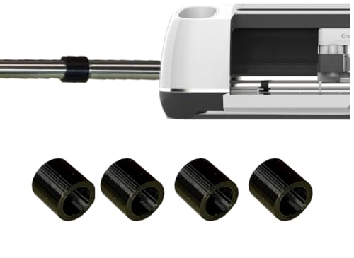 Kimalab (Pack of 4) Replacement for Cricut Maker/Cricut Machine Compatible, Rubber Wheel Mat Guide Rubber Roller/Wheel Pack Compatible with Cricut Accessories for Cricut Roller Repair