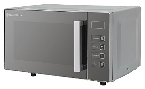 Russell Hobbs RHEM2301S 23L Easi Flatbed Digital 800w Solo Microwave Silver