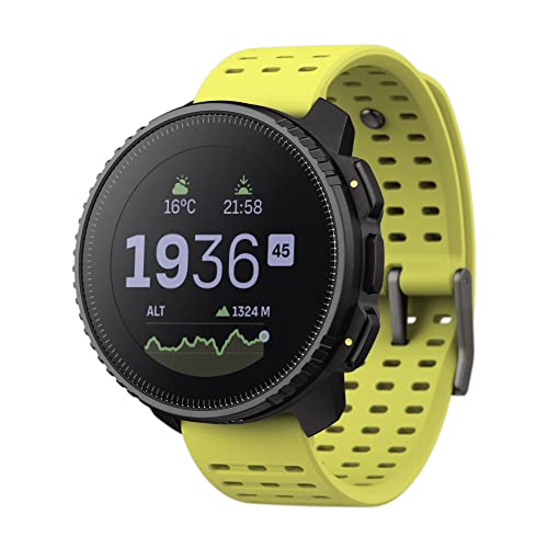 Suunto Vertical Wearable Smartwatch, Black Lime
