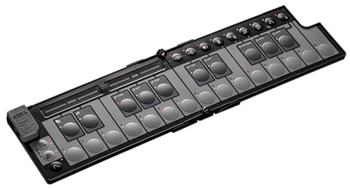 KORG NANOKEY FOLD 25 KEY FOLDABLE MIDI KEYBOARD BLACK